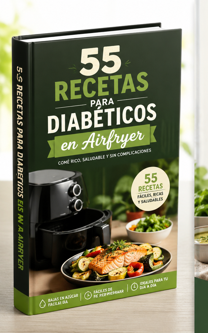 55 Recetas para diabéticos en Airfryer